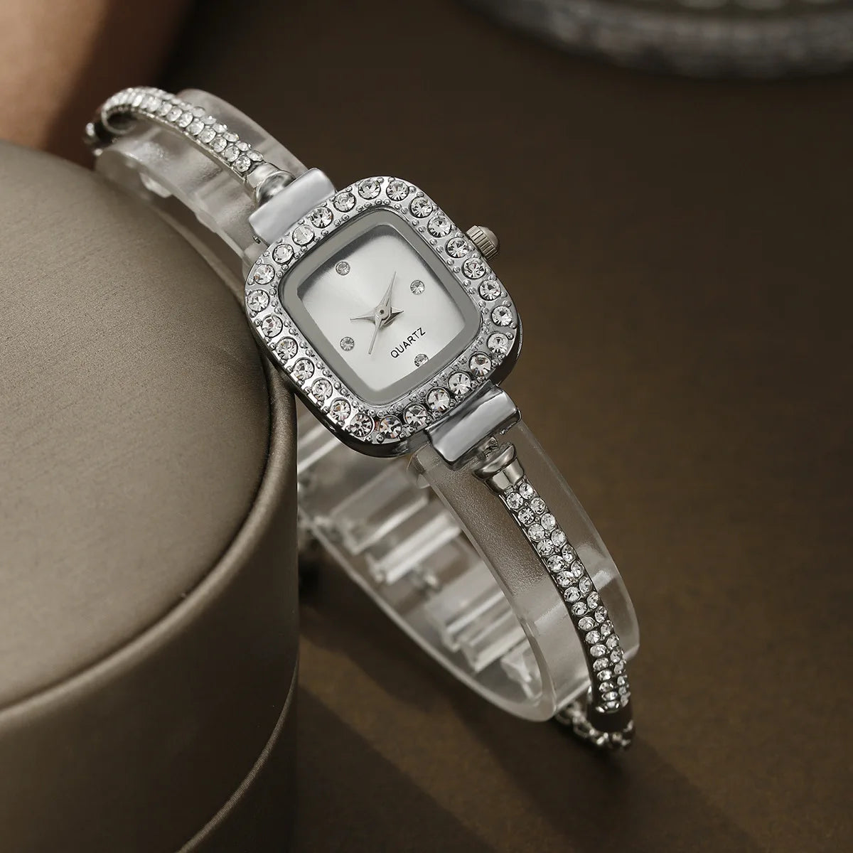 AVERIE RHINESTONE TIMEPIECE