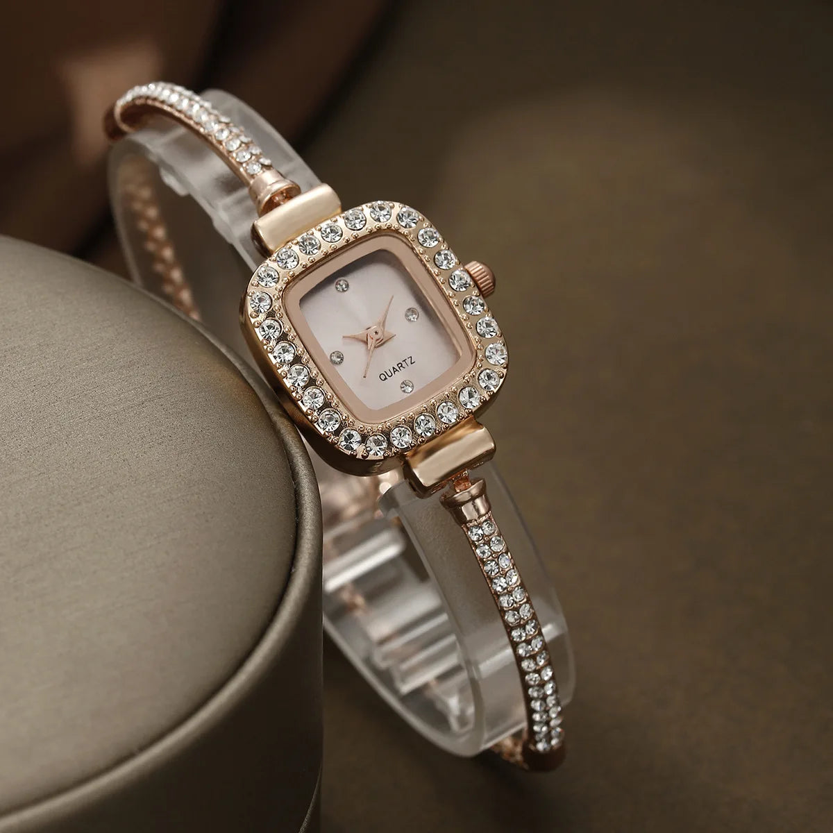 AVERIE RHINESTONE TIMEPIECE