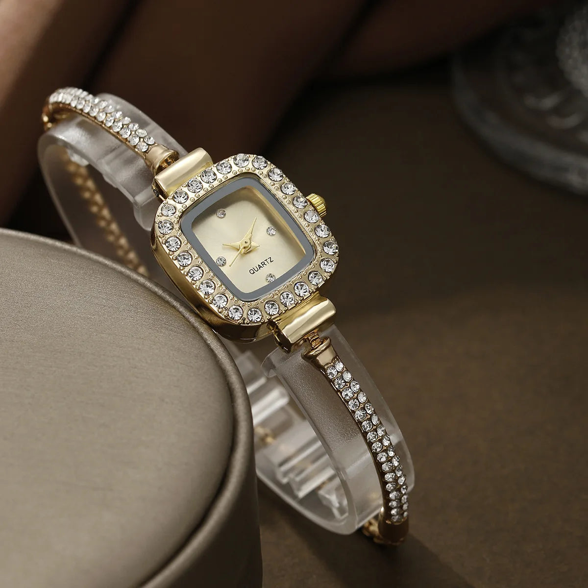 AVERIE RHINESTONE TIMEPIECE