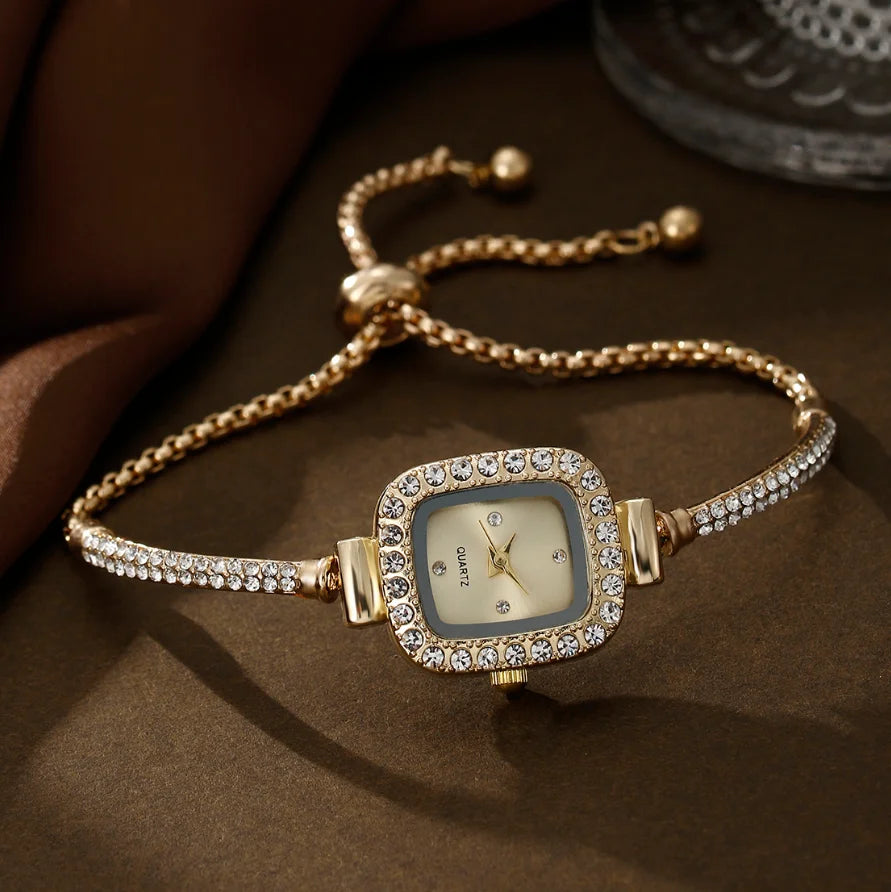 AVERIE RHINESTONE TIMEPIECE