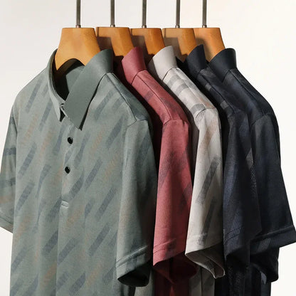 ANTHONY PATTERNED POLO SHIRT