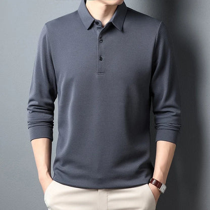 MARCUS LONG SLEEVE POLO