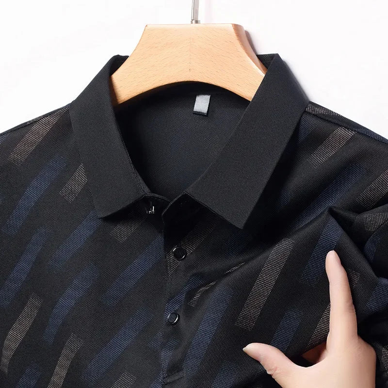 ANTHONY PATTERNED POLO SHIRT