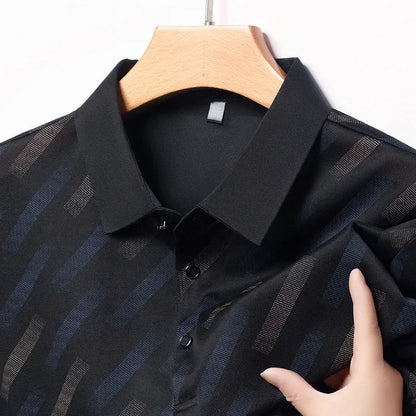 ANTHONY PATTERNED POLO SHIRT
