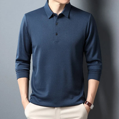 MARCUS LONG SLEEVE POLO