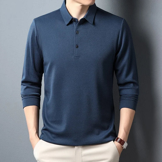 MARCUS LONG SLEEVE POLO