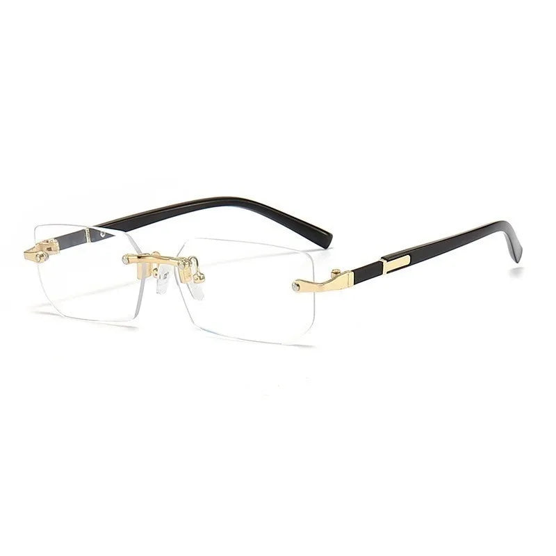 CAMERON RIMLESS RETRO SUNGLASSES