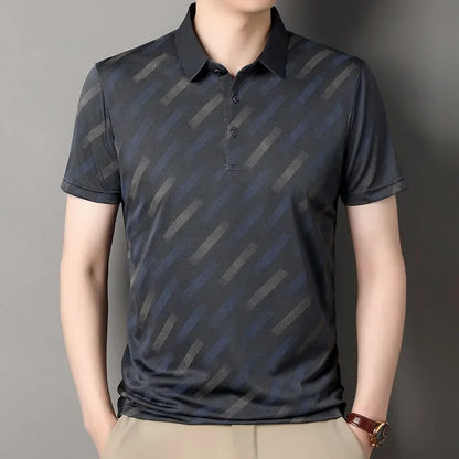ANTHONY PATTERNED POLO SHIRT