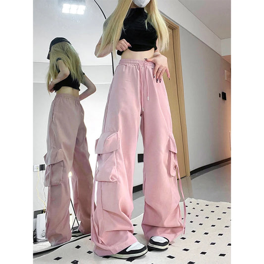 WIDE LEG CARGO PANTS
