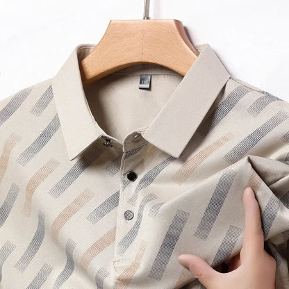 ANTHONY PATTERNED POLO SHIRT